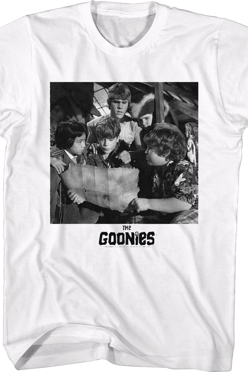 Black And White Attic Photo Goonies T-Shirtmain product image