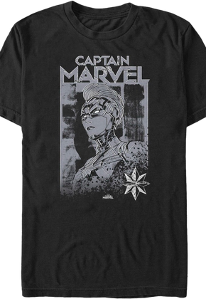 Stamp Captain Marvel T-Shirt