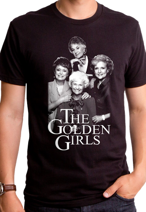 Black and White Golden Girls T-Shirt