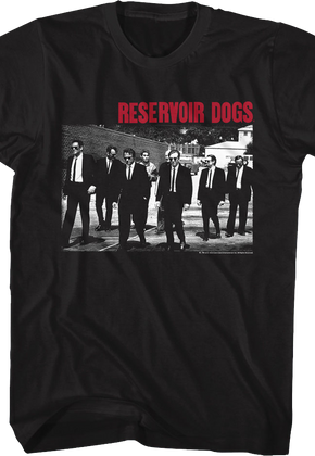 Black And White Group Photo Reservoir Dogs T-Shirt
