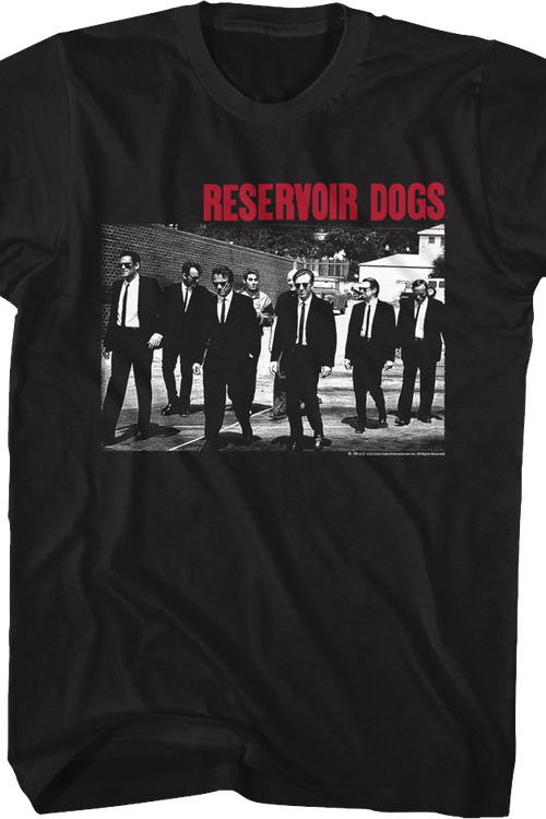 Black And White Group Photo Reservoir Dogs T-Shirtmain product image