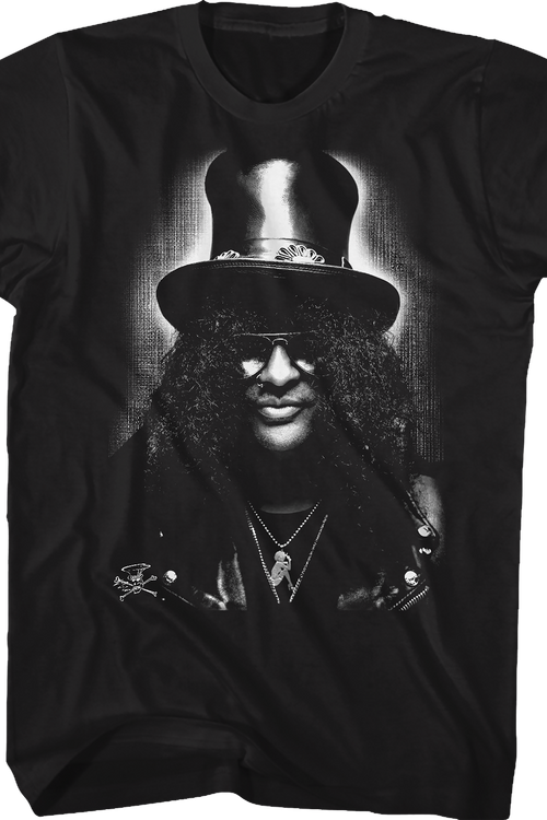 Black And White Image Slash T-Shirtmain product image