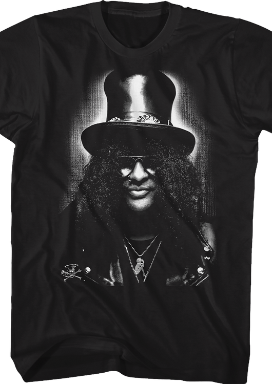Black And White Image Slash T-Shirt - main product image