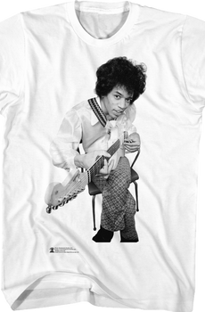 Black and White Jimi Hendrix T-Shirt