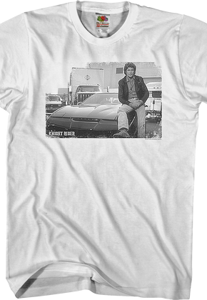 Black and White Knight Rider T-Shirt