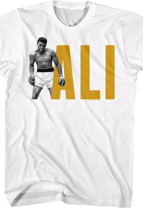 Black And White Knockout Pose Muhammad Ali T-Shirt