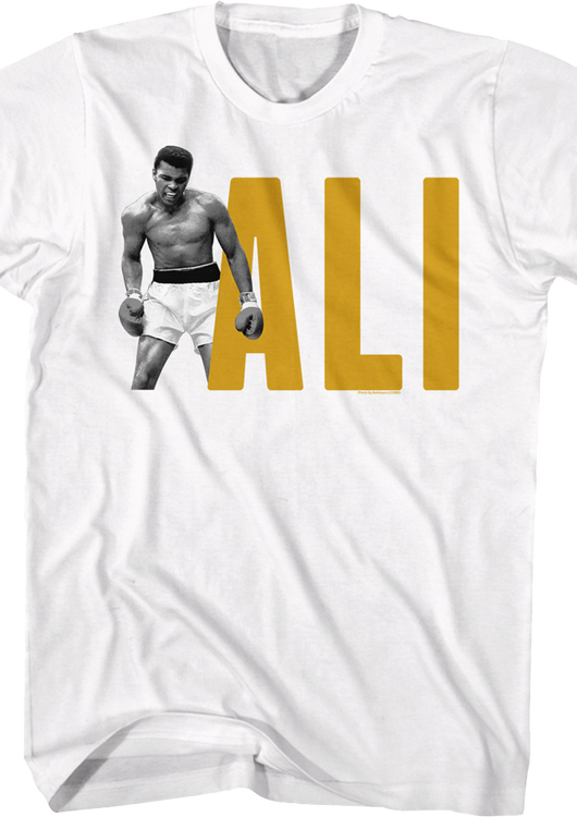 Black And White Knockout Pose Muhammad Ali T-Shirt - main product image