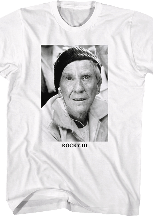 Black And White Mickey Photo Rocky III T-Shirt - main product image