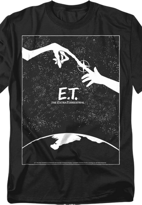 Black and White Movie Poster ET Shirt