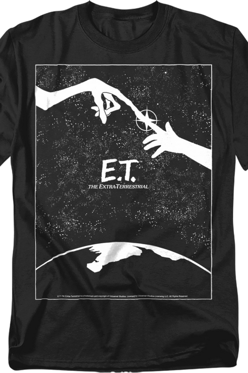 Black and White Movie Poster ET Shirt - main product image