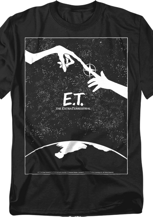 Black and White Movie Poster ET Shirt - main product image