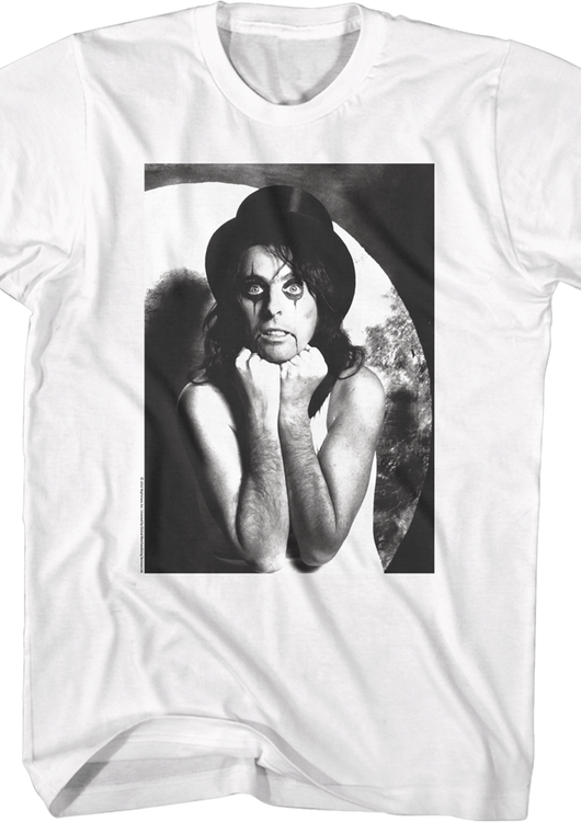 Black And White Photo Alice Cooper T-Shirt - main product image