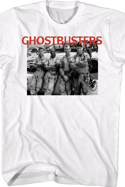 Black And White Photo Ghostbusters T-Shirtmain product image