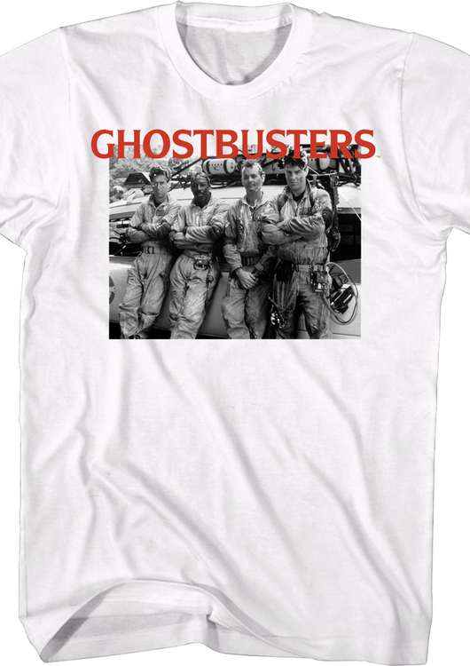 Black And White Photo Ghostbusters T-Shirt - main product image