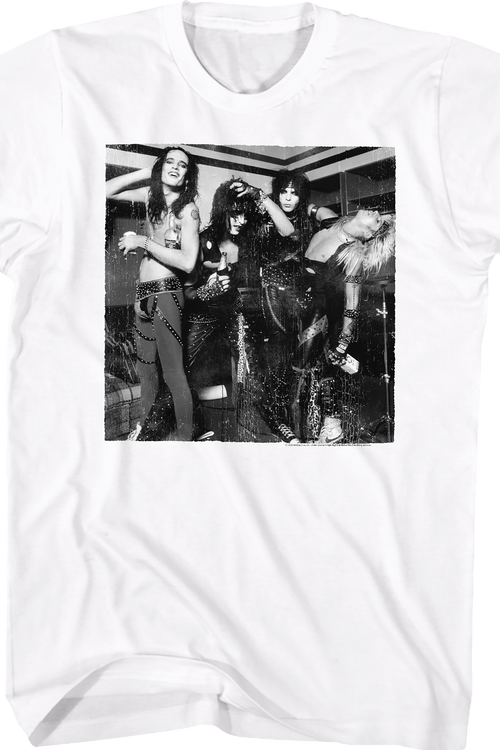 Black and White Photo Motley Crue T-Shirtmain product image