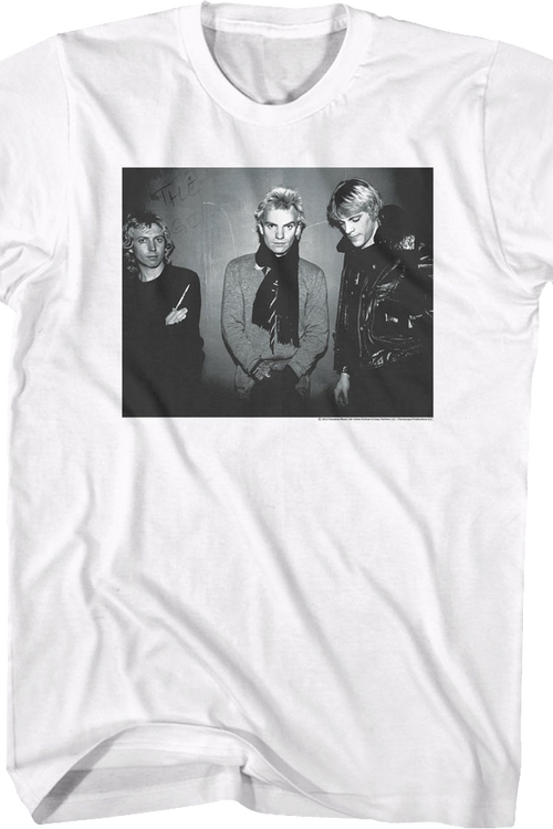 Black And White Photo The Police T-Shirtmain product image