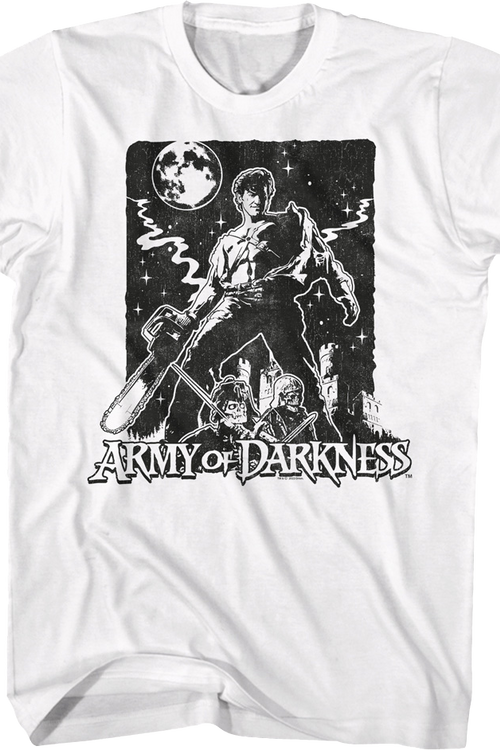 Black And White Poster Army of Darkness T-Shirtmain product image