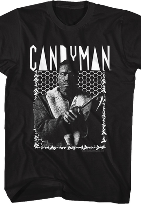 Black And White Poster Candyman T-Shirt