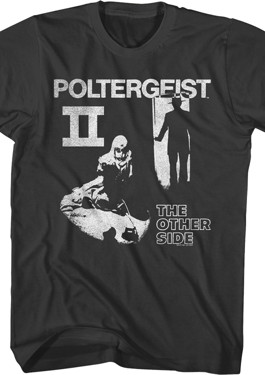 Black And White Poster Poltergeist II T-Shirt - main product image