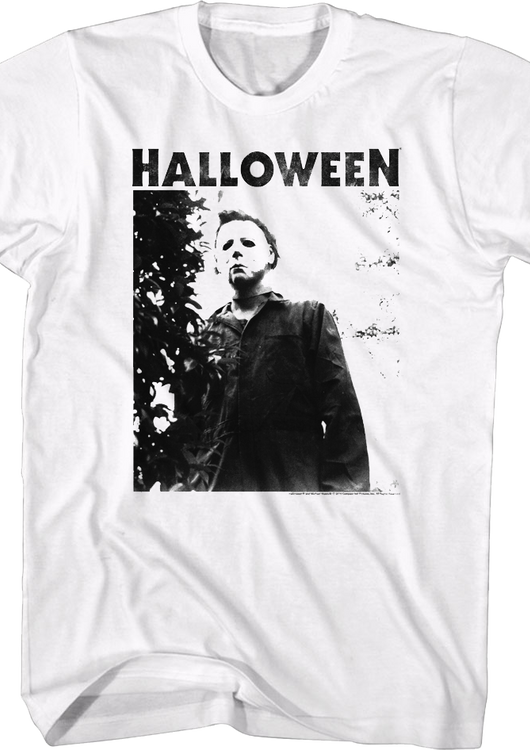 Black And White Shape Halloween T-Shirt - main product image