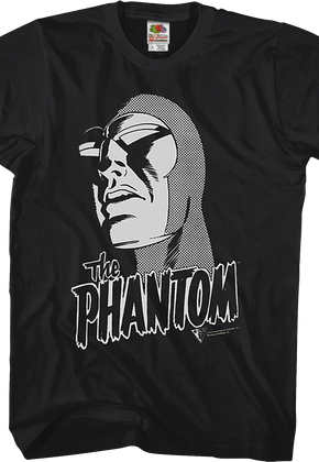 Black and White The Phantom T-Shirt