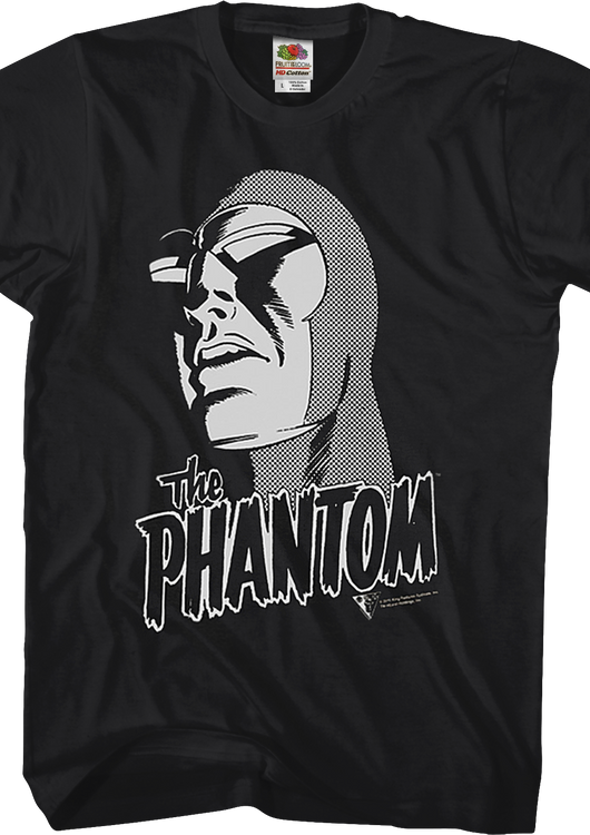 Black and White The Phantom T-Shirt - main product image