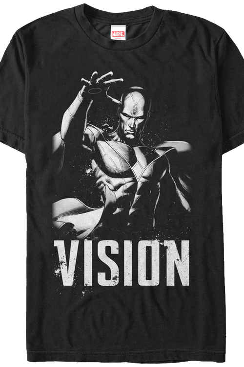 Black and White Vision Marvel Comics T-Shirtmain product image