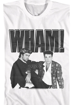 Black and White Wham T-Shirt