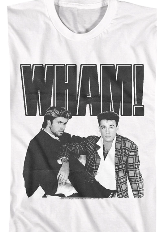 Black and White Wham T-Shirt - main product image