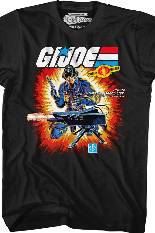 Black Box Art Scrap Iron GI Joe T-Shirtmain product image