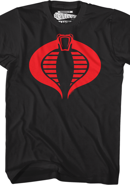 Black Cobra Commander T-Shirt - main product image
