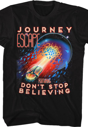 Black Don't Stop Believing Journey T-Shirt