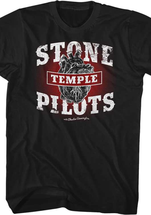Black Heart Stone Temple Pilots T-Shirt - main product image