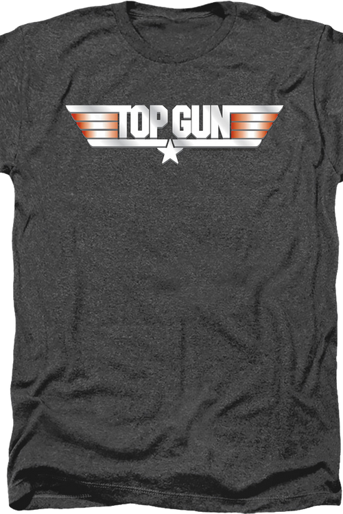 Black Heather Movie Logo Top Gun T-Shirtmain product image