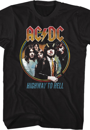 Black Highway To Hell ACDC T-Shirt