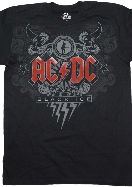 Black Ice ACDC T-Shirt - main product image