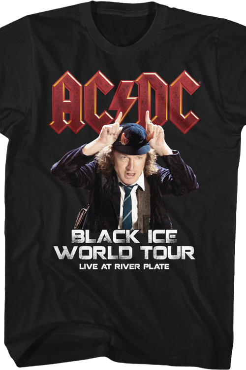 Black Ice World Tour ACDC T-Shirtmain product image