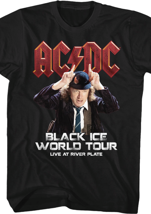 Black Ice World Tour ACDC T-Shirt - main product image