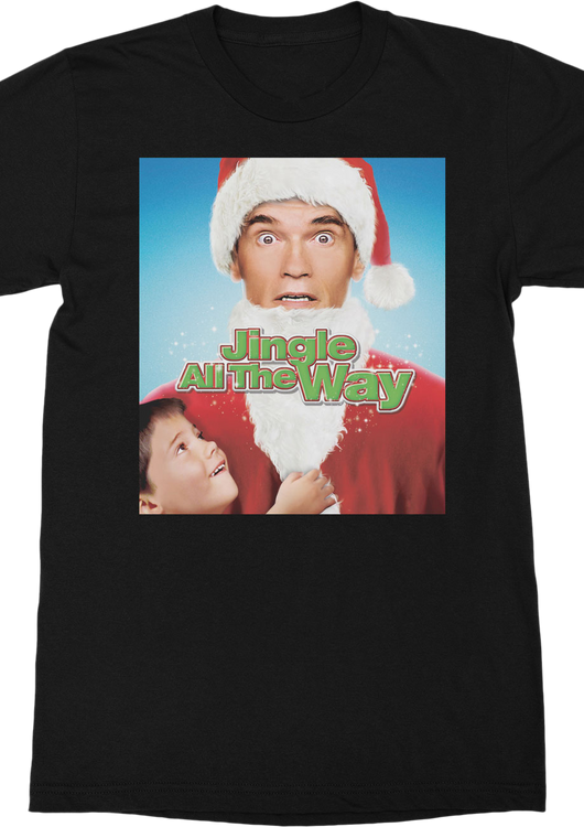 Black Jingle All The Way T-Shirt - main product image