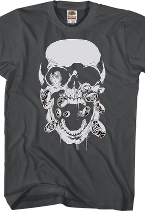 Black Lantern Skull DC Comics T-Shirt