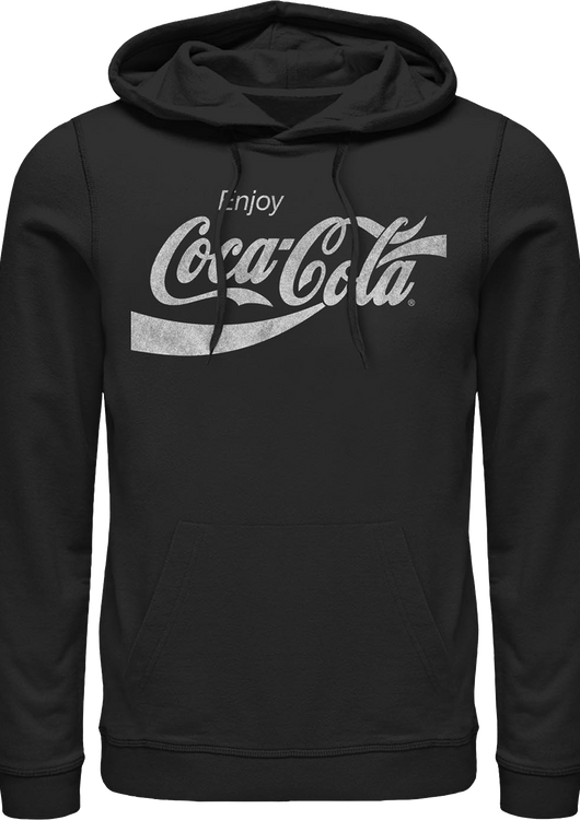 Black Enjoy Coca-Cola Hoodie - main product image