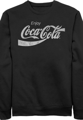 Black Enjoy Coca-Cola Sweatshirt