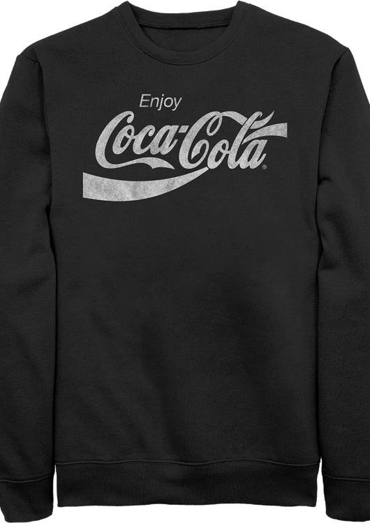 Black Enjoy Coca-Cola Sweatshirt - main product image