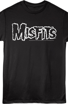 Black Logo Misfits T-Shirt