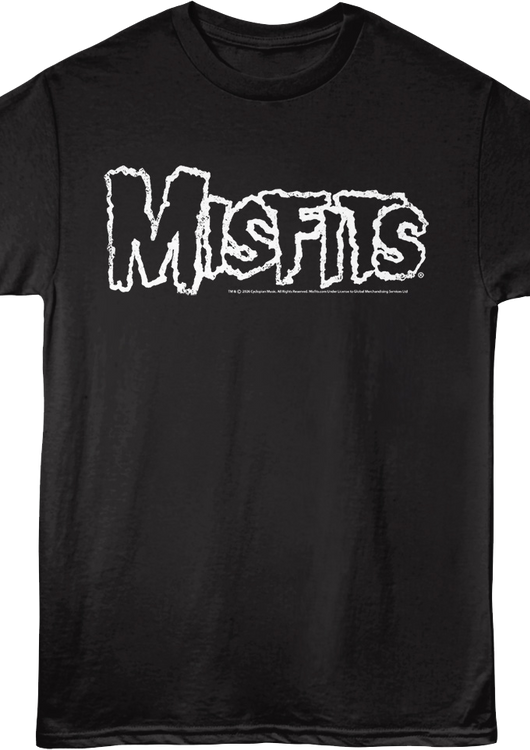 Black Logo Misfits T-Shirt - main product image
