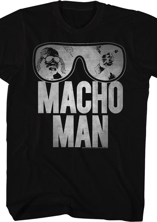 Black Macho Man Randy Savage Shirt - main product image