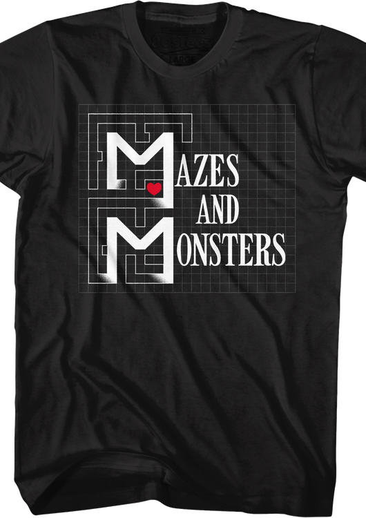 Black Mazes And Monsters T-Shirt - main product image