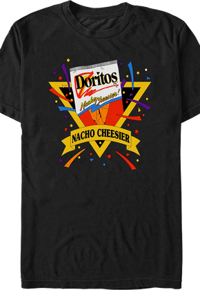 Black Nacho Cheesier Celebration Doritos T-Shirt