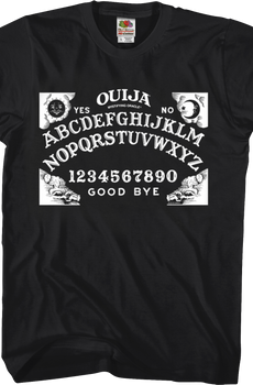 Black Ouija Board T-Shirt