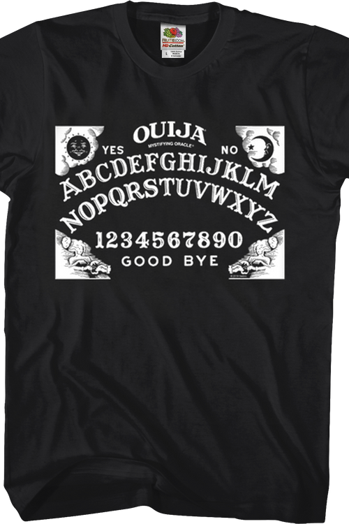Black Ouija Board T-Shirtmain product image
